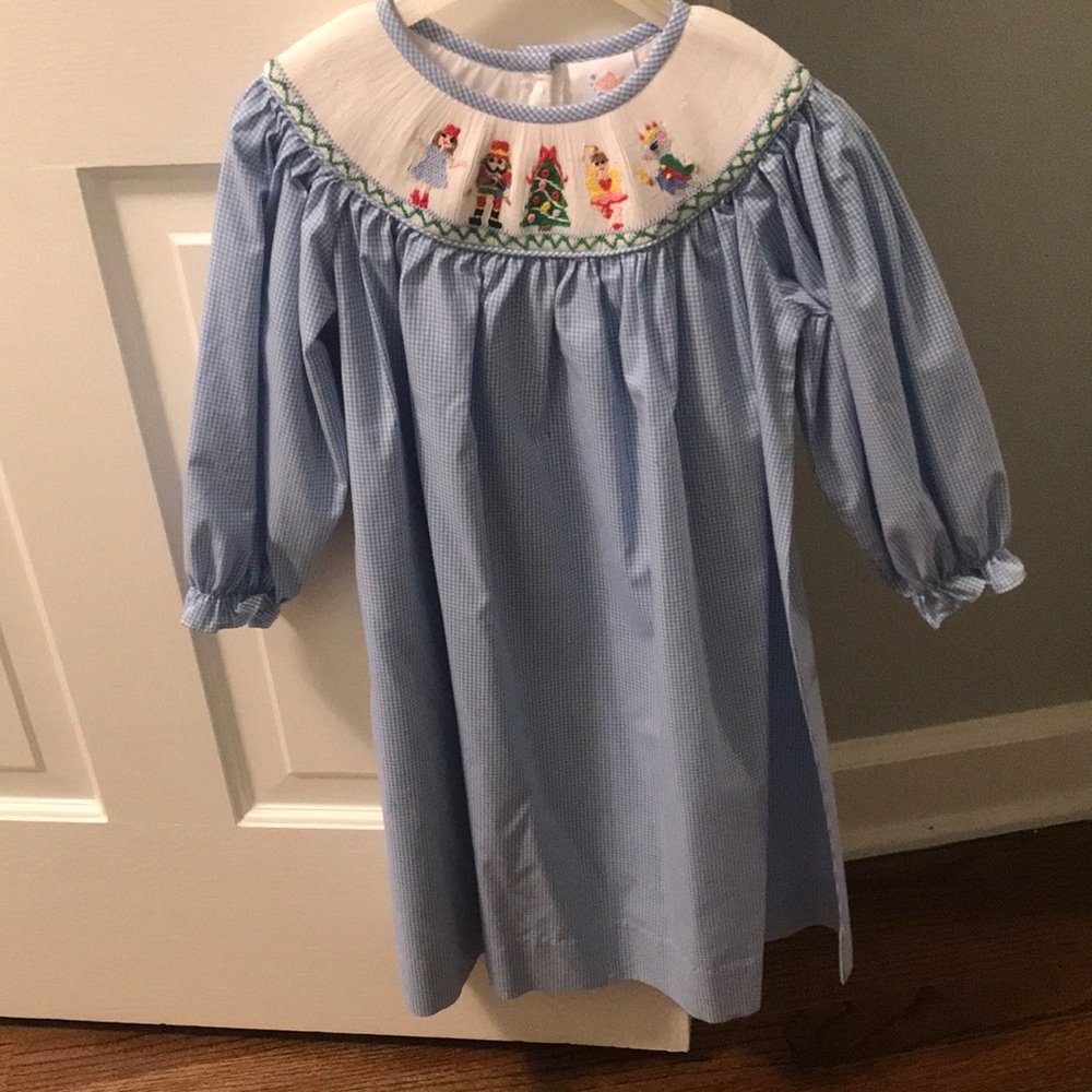 Smocked Nutcracker Dress